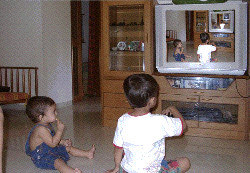 An Infinite Loop of Kids Looking at a Screen